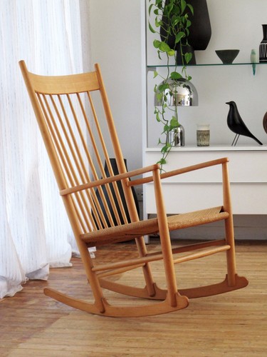 Vintage j16 rocking chair - vintage,