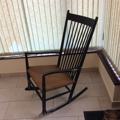 Danish rocking chair - rocking, by